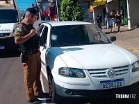 Mulher de 49 anos é atropelada no centro de Foz do Iguaçu