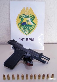 Suspeito baleado pela PM na "Invasão do Bubas" portava uma pistola 9mm