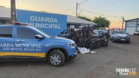 Guarda Municipal apreende dois veículos carregados com cigarros e pneus contrabandeados em São Miguel do Iguaçu