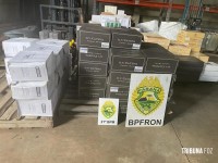 PM apreendem contrabando de vinhos na região de fronteira com a Argentina