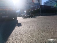 Siate socorre motociclista após colisão na Av. República Argentina