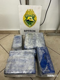 BPFRON aprende drogas em Foz do Iguaçu