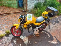 PM recupera motocicleta roubada no Jardim Jupira e apreende moto usada pelo ladrão