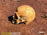 Polícia Militar é acionada após crânio humano ser encontrado em porto de areia em Santa Helena