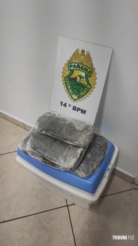 PM apreende menor de idade com 5 Kg de haxixe no Bairro Três Bandeiras