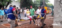 Motociclista fica gravemente ferido após colisão no Boicy