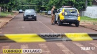 Jovem é atingido por tiros dentro de carro em Marechal Cândido Rondon