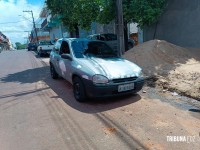 Socorristas do Siate socorrem motociclista após colisão no Jardim Jupira