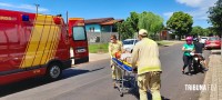 Veículo passa por cima de duas pessoas após colisão na Av. Javier Koelbel