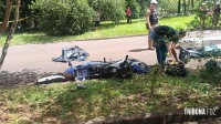 Motociclista morre após colisão na Vila A