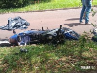 Motociclista morre após colisão na Vila A