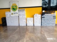 Policia Rodoviária Estadual apreende 685 aparelhos celulares em Santa Tereza do Oeste