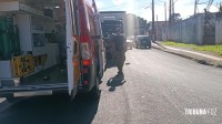 Siate é acionado após colisão envolvendo dois caminhões e uma moto na Vila Yolanda
