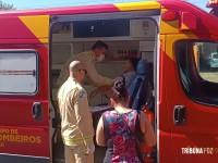 Ciclista de 80 anos é socorrido pelo Siate na Av. Morenitas