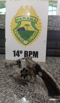 Policia Militar apreende menor com arma de fogo no Bairro Morumbi