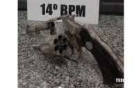 Policia Militar apreende menor com arma de fogo no Bairro Morumbi