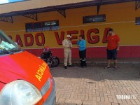 Siate socorre ciclista após colisão no Porto Meira