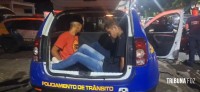 Guarda Municipal prende dois assaltantes em flagrante durante Blitz de trânsito na Av. JK