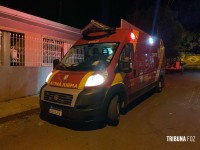 Siate socorre vítima alvejada a tiros na Vila Miranda