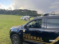 Policia Federal realiza segurança do Ministro do Desenvolvimento Agrário em visita ao Show Rural