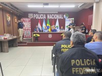 Policia Federal participa de reunião do gabinete de investigação para apurar assalto no Paraguai