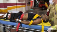 Siate socorre vítima agredida a facãozada no Bairro Cidade Nova