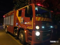 Mercado pega fogo após curto circuito no Bairro Três Bandeiras