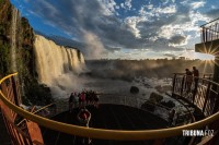 Mais de 42 mil visitantes prestigiaram as Cataratas no Carnaval