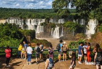 Mais de 42 mil visitantes prestigiaram as Cataratas no Carnaval