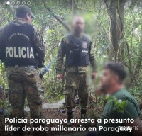 Brasileiro é preso no Paraguai acusado de participar do mega-assalto aos cambistas