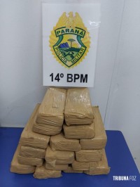 PM apreende 12 Kg de maconha na Favela do Monsenhor Guilherme