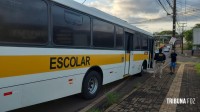 PRF realiza operação de fiscalização a transportes escolares em Foz do Iguaçu e região