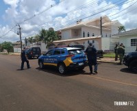 Homem é baleado em Medianeira e suspeito é detido pela Guarda Municipal de São Miguel do Iguaçu