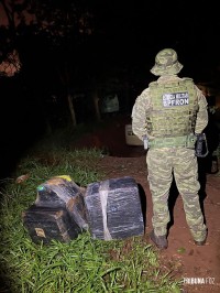 BPFRON e Polícia Federal apreendem 2 volumes de mercadorias contrabandeadas em Foz do Iguaçu