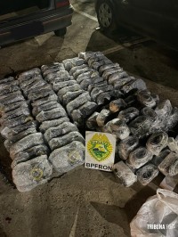 BPFRON apreende veículo carregado com mercadorias contrabandeadas em Foz do Iguaçu 