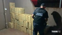 Guarda Municipal apreende 1.190 Kg de maconha após perseguição as margens do Lago de Itaipu