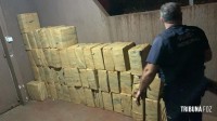 Guarda Municipal apreende 1.190 Kg de maconha após perseguição as margens do Lago de Itaipu