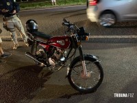 Motociclista é socorrido pelo Siate após queda na BR-277