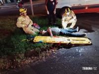 SIATE e SAMU socorrem cinco vítimas após colisão na Av. Jules Rimet