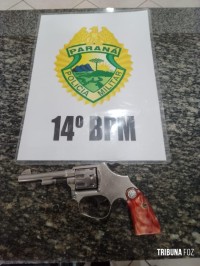 Militares da RPA prende casal com revolver 22 no Bairro Cidade Nova