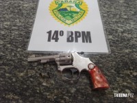 Militares da RPA prende casal com revolver 22 no Bairro Cidade Nova