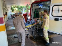 Motociclista fica gravemente ferido após colidir contra um poste no Bairro Morumbi