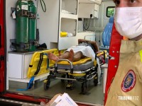 Siate atende vítima de atropelamento na Vila das Batalhas