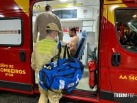 Siate socorre homem alvejado a tiros no Bairro Portal da Foz durante a madrugada