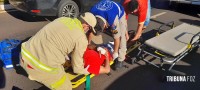 Ciclista trafega na contra mão da avenida e colide de frente com veículo na Av. General Meira