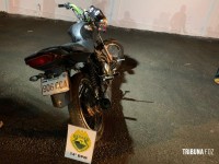 ROTAM prende paraguaio com moto furtada no Bairro Três Lagoas