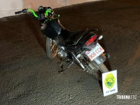 ROTAM prende paraguaio com moto furtada no Bairro Três Lagoas