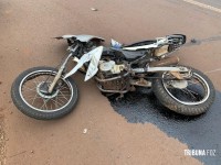 Siate socorre motociclista após colisão entre carro e carreta na BR-277