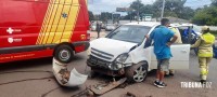 Siate é acionado após colisão na Av. Brasil