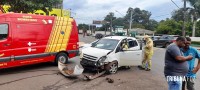 Siate é acionado após colisão na Av. Brasil